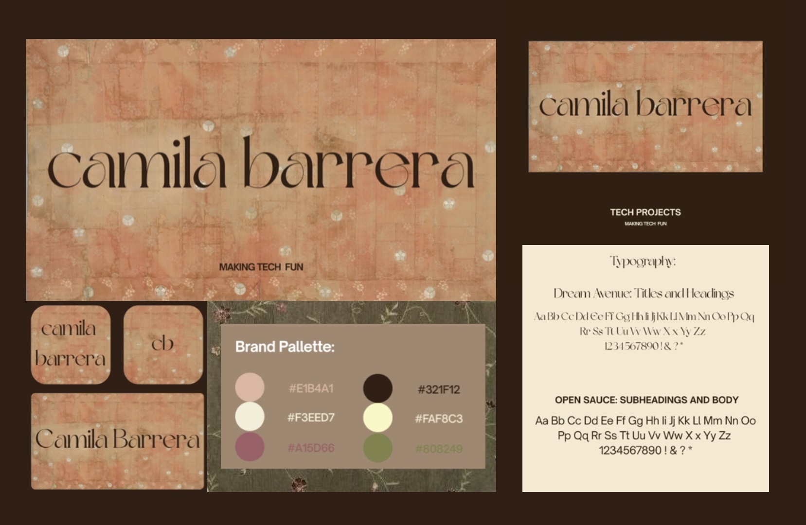 Brand Identity Collage